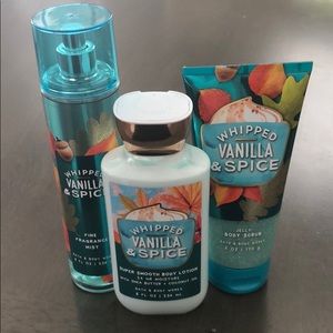 Bath & Body Works Whipped Vanilla & Spice